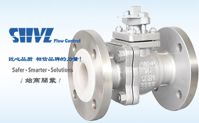 不銹鋼襯氟球閥