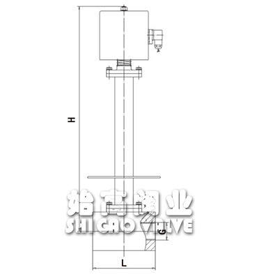 超低溫電磁閥尺寸圖