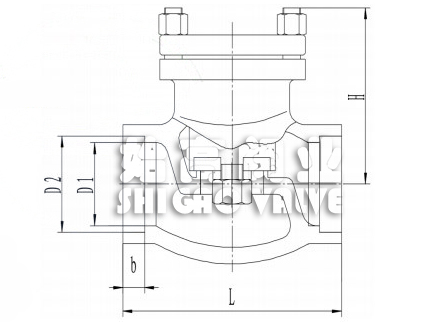 低溫止回閥尺寸圖