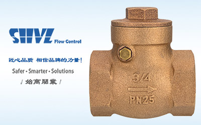 青銅旋啟式止回閥