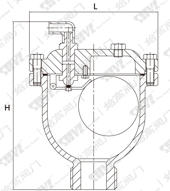 內螺紋微量排氣閥結構圖