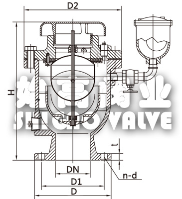 復合式高速動(dòng)力空氣閥結構示意圖