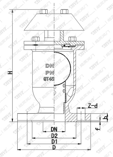 快速進(jìn)排氣閥尺寸圖