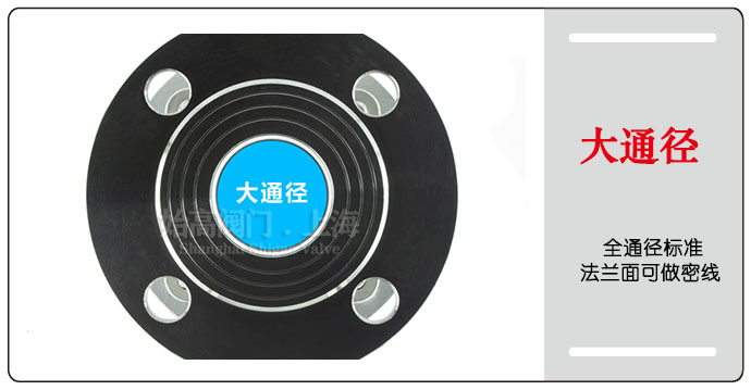 氣動(dòng)不銹鋼法蘭球閥通徑圖
