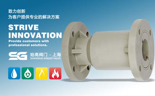 PPH立式塑料止回閥