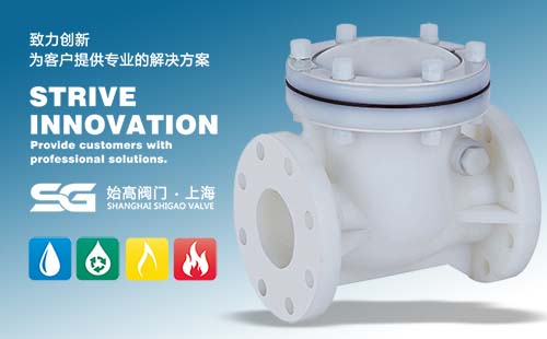 PVDF旋啟式止回閥