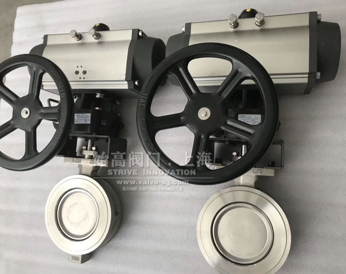 雙偏心氣動(dòng)調節蝶閥