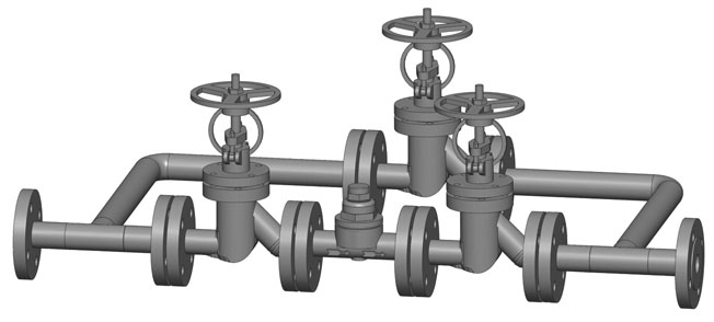 膜盒式蒸汽疏水閥安裝示意圖