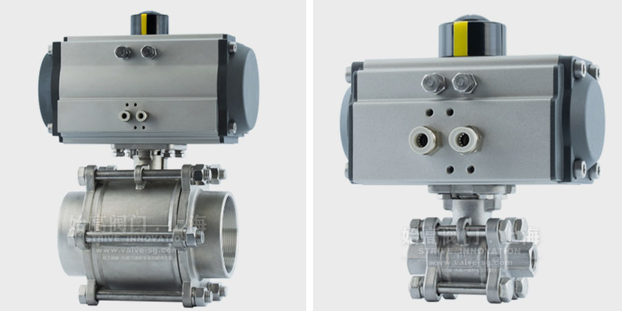 氣動(dòng)三片式球閥