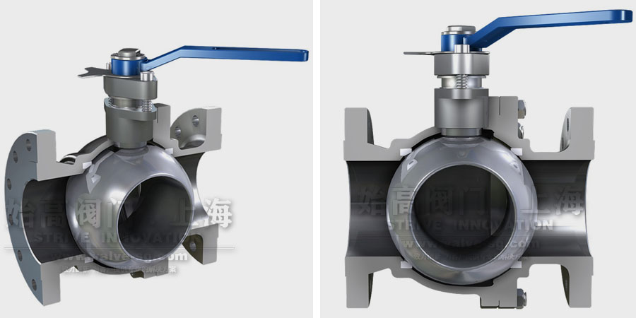 C4不銹鋼球閥結構