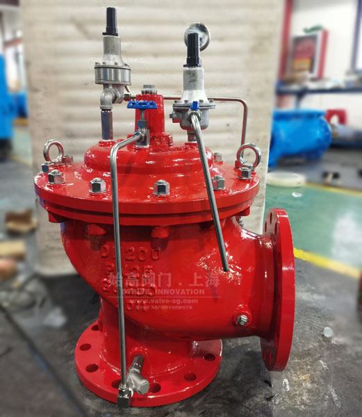 GGG50角式水擊泄放閥