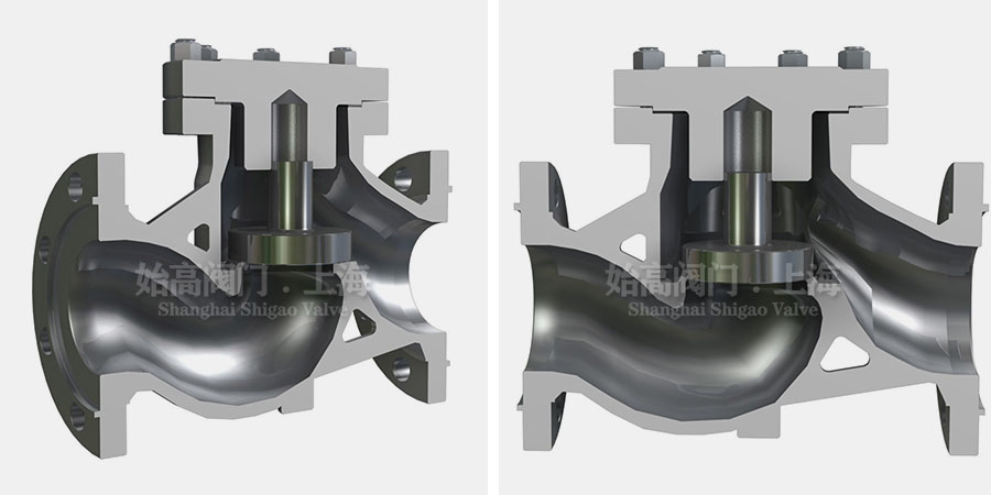 國標升降式止回閥結構圖