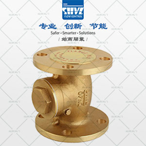 黃銅法蘭旋啟式止回閥圖2