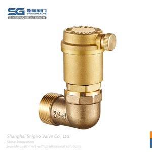 黃銅自動(dòng)排氣閥帶彎頭