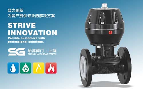 氣動(dòng)英標襯氟隔膜閥