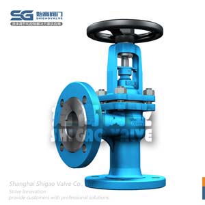 德標角式波紋管截止閥圖1