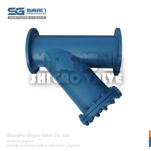 法蘭焊制Y型過(guò)濾器