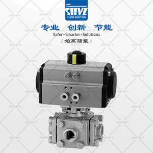 防爆氣動(dòng)三通螺紋球閥圖4