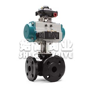 防爆氣動(dòng)三通球閥圖1