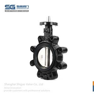 無(wú)頭凸耳對夾蝶閥圖1