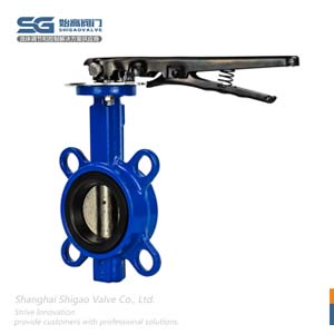 手柄對夾蝶閥圖4