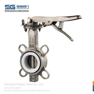 手柄對夾蝶閥圖6