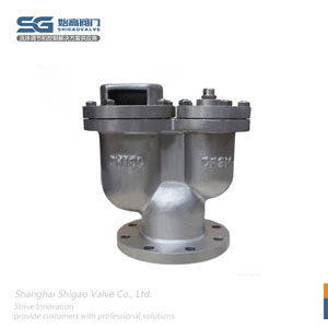 CF8M新型雙口排氣閥