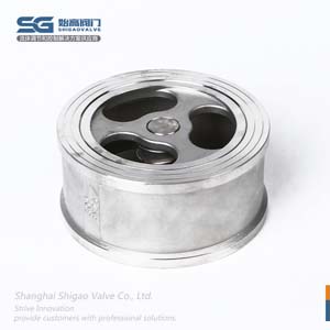 對夾升降式止回閥圖1