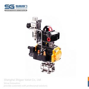 螺紋氣動(dòng)三片式球閥