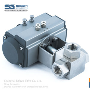 氣動(dòng)液壓三通球閥