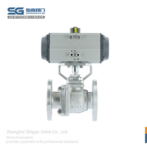 氣動(dòng)不銹鋼襯氟球閥