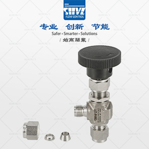 直角不銹鋼卡套針閥圖3