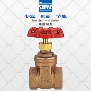 青銅螺紋閘閥圖1