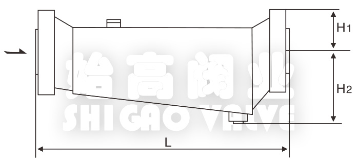 CF41汽水分離器尺寸圖