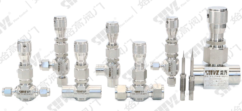 直通式,卡套,內螺紋微調閥