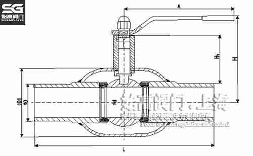 全通徑全焊接球閥尺寸 全通徑全焊接球閥尺寸