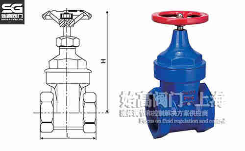 球墨鑄鐵絲扣閘閥尺寸 球墨鑄鐵絲扣閘閥尺寸