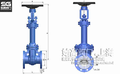 美標波紋管閘閥尺寸 美標波紋管閘閥尺寸