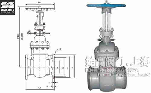 水封閘閥尺寸 水封閘閥尺寸