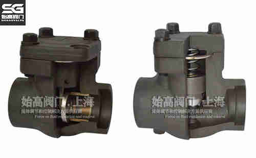 焊接鍛鋼止回閥結構 焊接鍛鋼止回閥結構