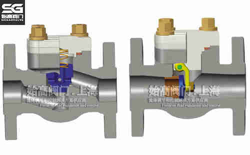 法蘭鍛鋼止回閥結構圖 法蘭鍛鋼止回閥結構圖