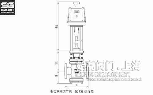 電子式電動(dòng)雙座調節閥尺寸 電子式電動(dòng)雙座調節閥尺寸