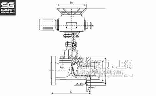 電動(dòng)隔膜閥尺寸圖 電動(dòng)隔膜閥尺寸圖