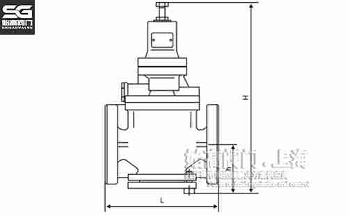 活塞式蒸汽減壓閥尺寸圖 活塞式蒸汽減壓閥尺寸圖